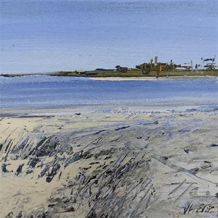 Peinture Matin d'été par Fièvre Véronique | Tableau Figuratif Acrylique Marine