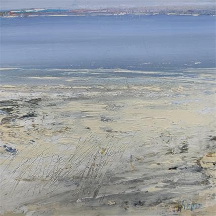 Painting Plage by Fièvre Véronique | Painting Figurative Acrylic Marine, Pop icons