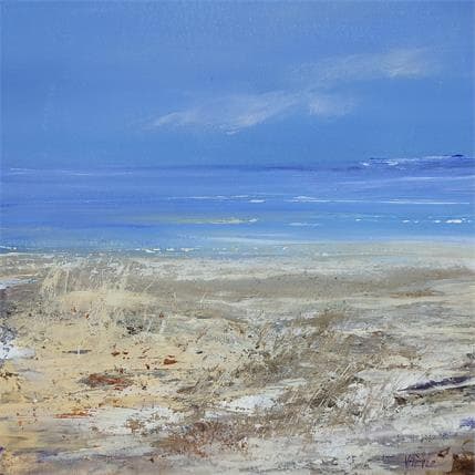 Peinture Solitude par Fièvre Véronique | Tableau Figuratif Acrylique Marine