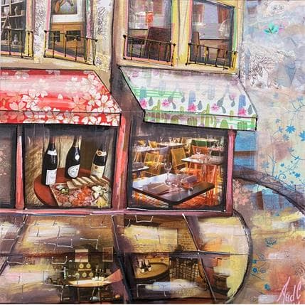 Painting Cave à vin by Aud C | Painting Figurative Urban