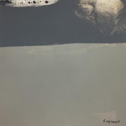 Peinture MERC par Reymann Daniel | Tableau Abstrait Acrylique Minimaliste