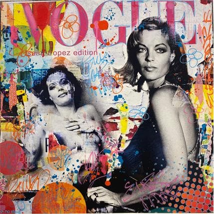 Peinture Sweet Romy par Novarino Fabien | Tableau Pop-art Icones Pop