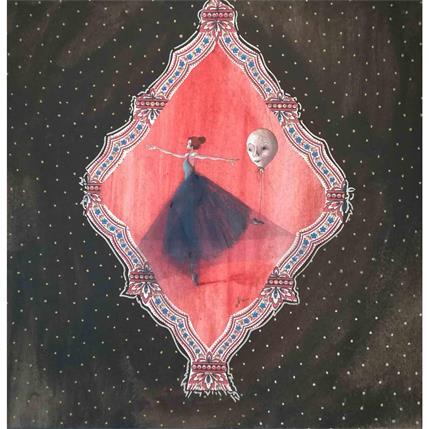 Painting Danse arabe Dvorak by Nai | Painting Surrealism Acrylic Life style