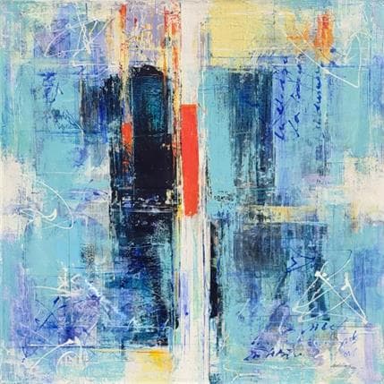 Peinture Poemas par Silveira Saulo | Tableau Abstrait Acrylique minimaliste