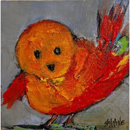 Peinture Chanson par Shahine | Tableau  Huile