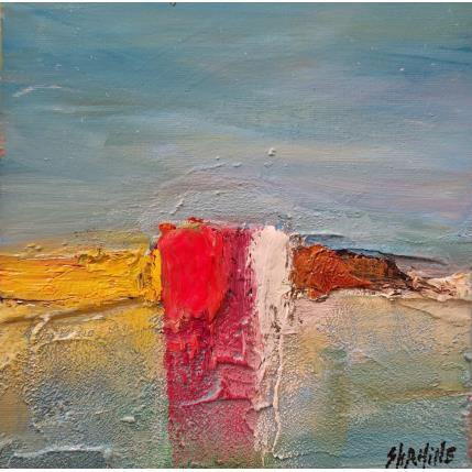 Peinture Horizon colors par Shahine | Tableau  Huile