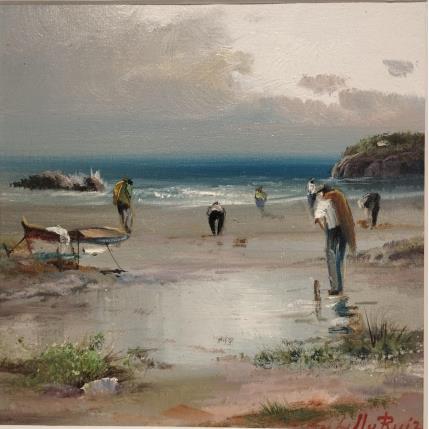 Peinture Haria la pesca par Cabello Ruiz Jose | Tableau  Huile