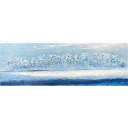 Pintura Lumière dans le feuillage por Escolier Odile | Pintura