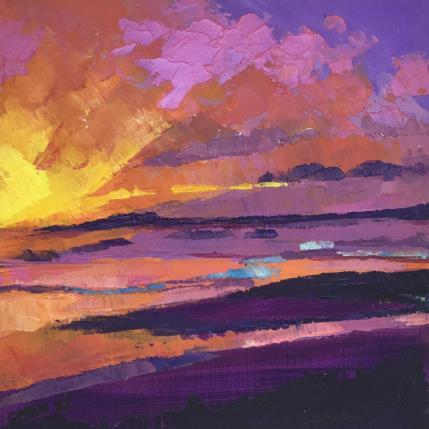 Peinture Cloudscape n°23 par Chen Xi | Tableau Figuratif Huile Paysages