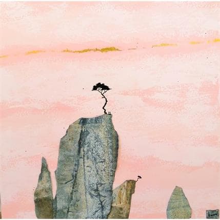 Peinture Retour aux sources par Lemonnier  | Tableau Figuratif minimaliste