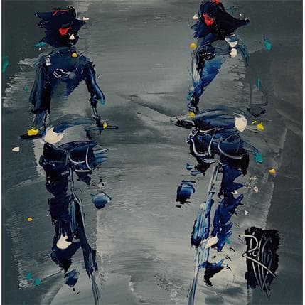 Pintura Balade por Raffin Christian | Pintura Figurative Oil Life style, Pop icons