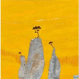 Pintura La présence por Lemonnier  | Pintura Figurative Landscapes