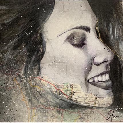 Peinture Road Trip par S4m | Tableau Figuratif Acrylique Portraits