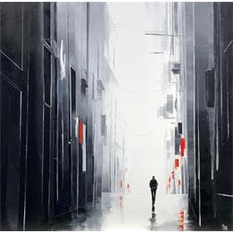 Pintura Marche méditative por Galloro Maurizio | Pintura  Oil