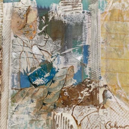 Peinture Passion d'écuyière par Sablyne | Tableau Art Singulier Acrylique Portraits