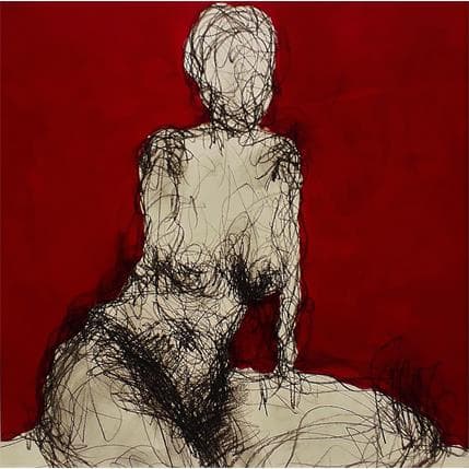 Peinture Pascale par Sahuc François | Tableau Figuratif Acrylique Nu