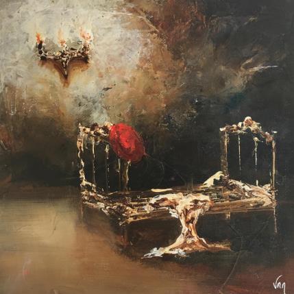 Peinture D'un autre temps par Vinnie | Tableau Figuratif Huile Scènes de vie