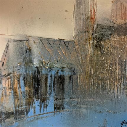 Peinture Austriché Ktdral 1 par Horea | Tableau Art Singulier Huile Urbain