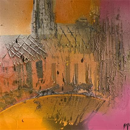 Peinture Austriché Ktdral 3 par Horea | Tableau Art Singulier Huile Urbain