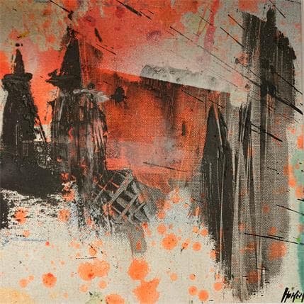 Peinture Austriché Ktdral 8 par Horea | Tableau Art Singulier Huile Urbain