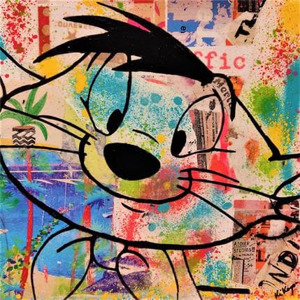 Peinture Speedy Gonzales par Kikayou | Tableau Pop-art Graffiti Icones Pop