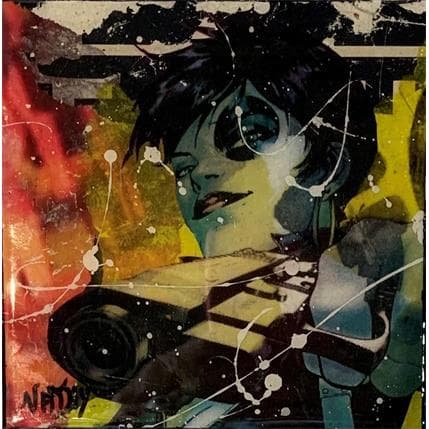 Peinture Domino par Nathy | Tableau Pop-art Icones Pop