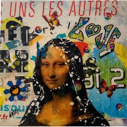 Painting Les uns et les autres by Nathy | Painting Figurative Pop icons