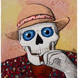 Painting Fumador habana by Geiry | Painting Raw art Pop icons