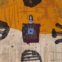 Pintura 25-98 por Boitier Thierry | Pintura Abstract Acrylic Portrait