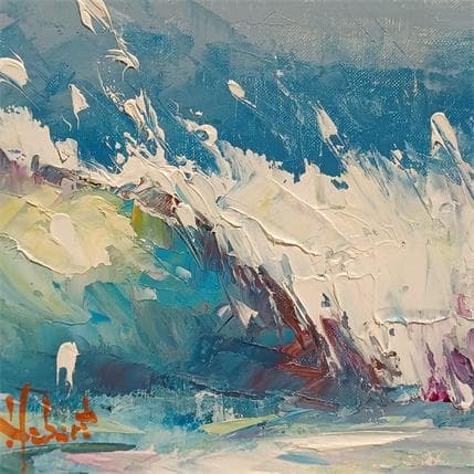 Peinture La Vague par Hébert Franck | Tableau  Huile
