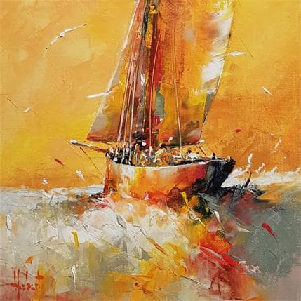 Peinture Grément par Hébert Franck | Tableau  Huile