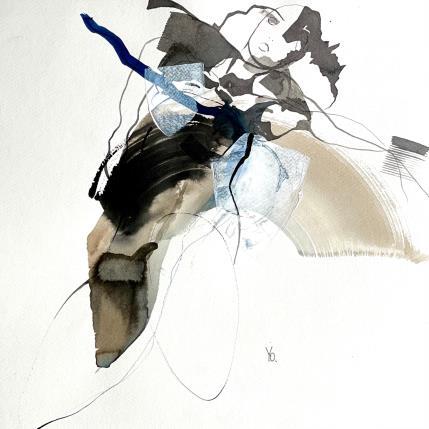 Peinture Tout ce que je t'offre par YO | Tableau  Encre