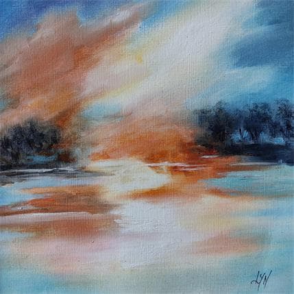 Peinture L'heure exquise par Lyn | Tableau  Huile