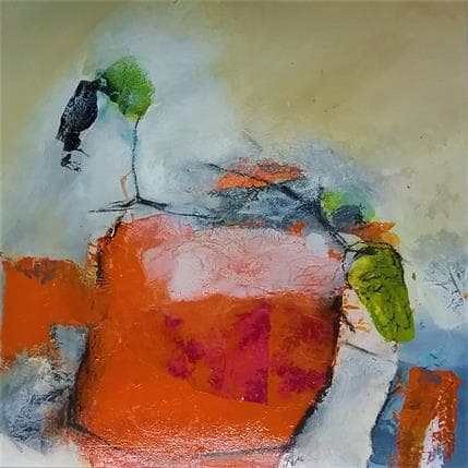 Peinture croquis de nature 2 par Han | Tableau Abstrait Minimaliste, Paysages