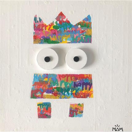 Peinture Ma pote mona par Mam | Tableau  Acrylique