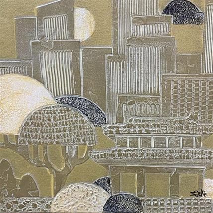 Peinture 201. JAPON par Devie Bernard  | Tableau Figuratif Acrylique, Carton Urbain