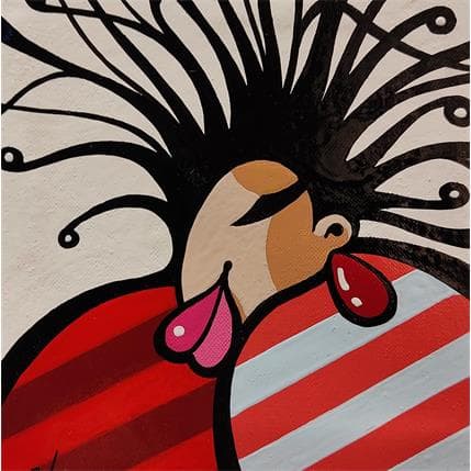 Peinture SIMULATEUR D'AUBE par Lopez Alfredo | Tableau Figuratif Acrylique scènes de vie