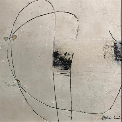 Painting Ln5 by Wilms Hilde | Painting  Gluing