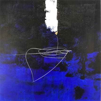 Painting Ln28 by Wilms Hilde | Painting  Gluing