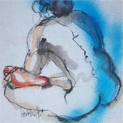 Peinture Raphaël par Labarussias | Tableau Figuratif Nu