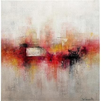Peinture Light fog par Coupette Steffi | Tableau Abstrait Acrylique Urbain
