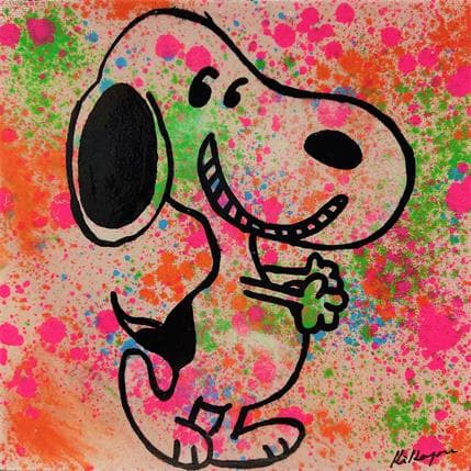 Peinture Smile par Kikayou | Tableau Pop-art Graffiti Icones Pop