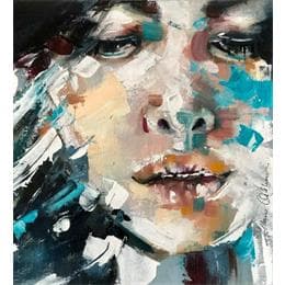 Peinture Ombre par Abbondanzia Monica | Tableau Figuratif Acrylique, Huile Portraits