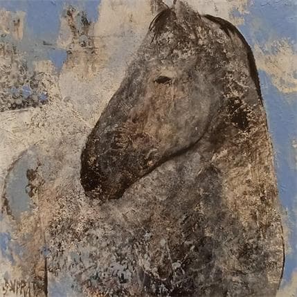 Peinture C'est qui le plus beau?-2 par Duprat Françoise | Tableau