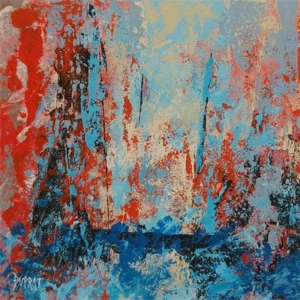 Peinture Le jour se lève-3 par Duprat Françoise | Tableau