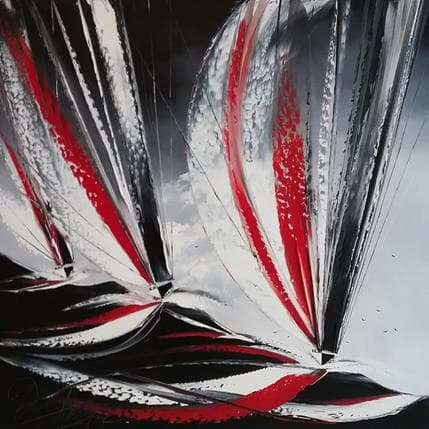 Pintura Love boats por Fonteyne David | Pintura Figurative Acrylic, Oil Marine