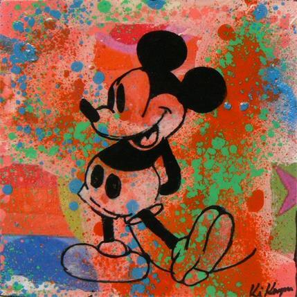 Peinture Michey par Kikayou | Tableau  Graffiti