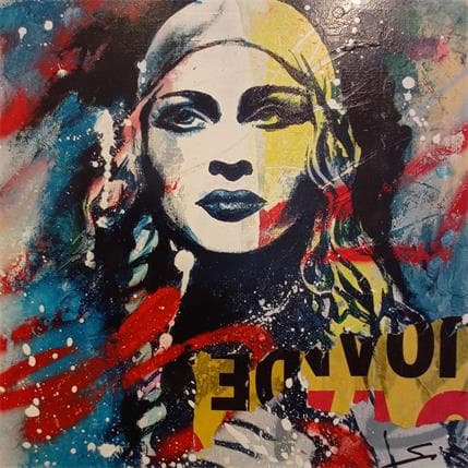 Peinture Madonna Madame X par Mestres Sergi | Tableau Pop-art Graffiti Icones Pop