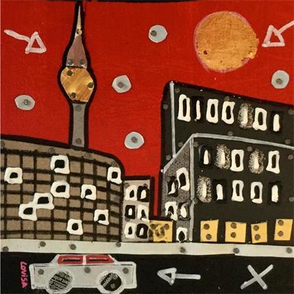 Peinture Alex tower 2 par Lovisa | Tableau Street Art Urbain