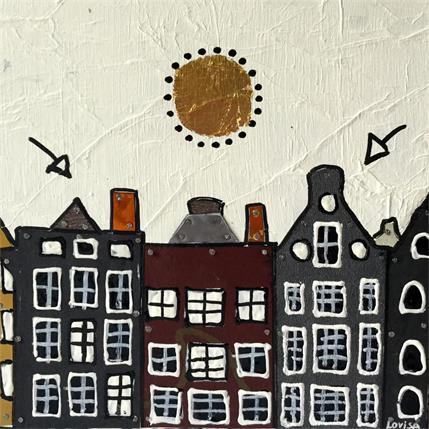 Peinture Daily 7 par Lovisa | Tableau Street Art Urbain